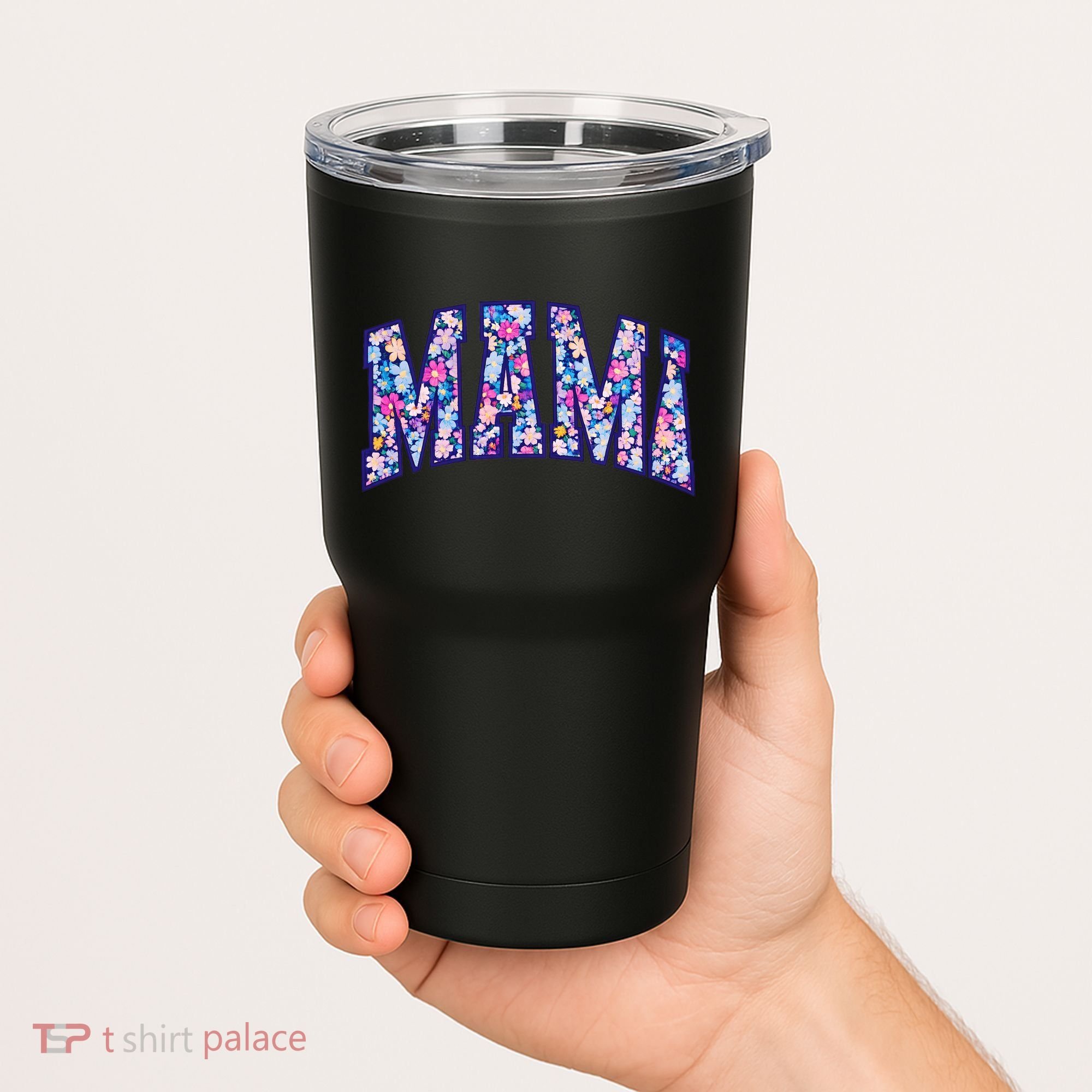 Mama Floral Tumbler