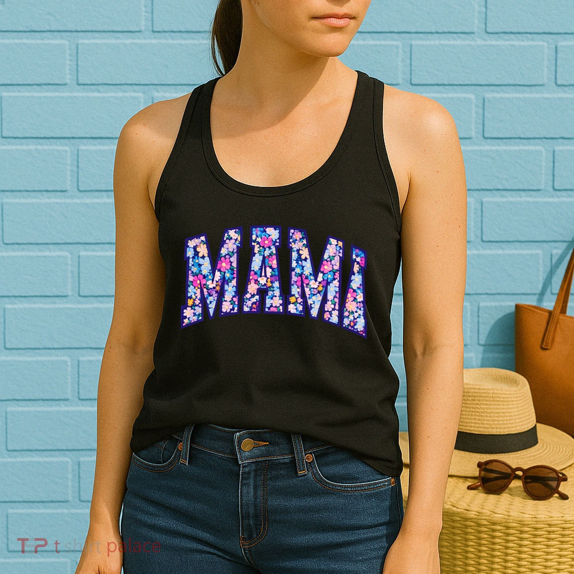 Mama Floral Women's Tank Top