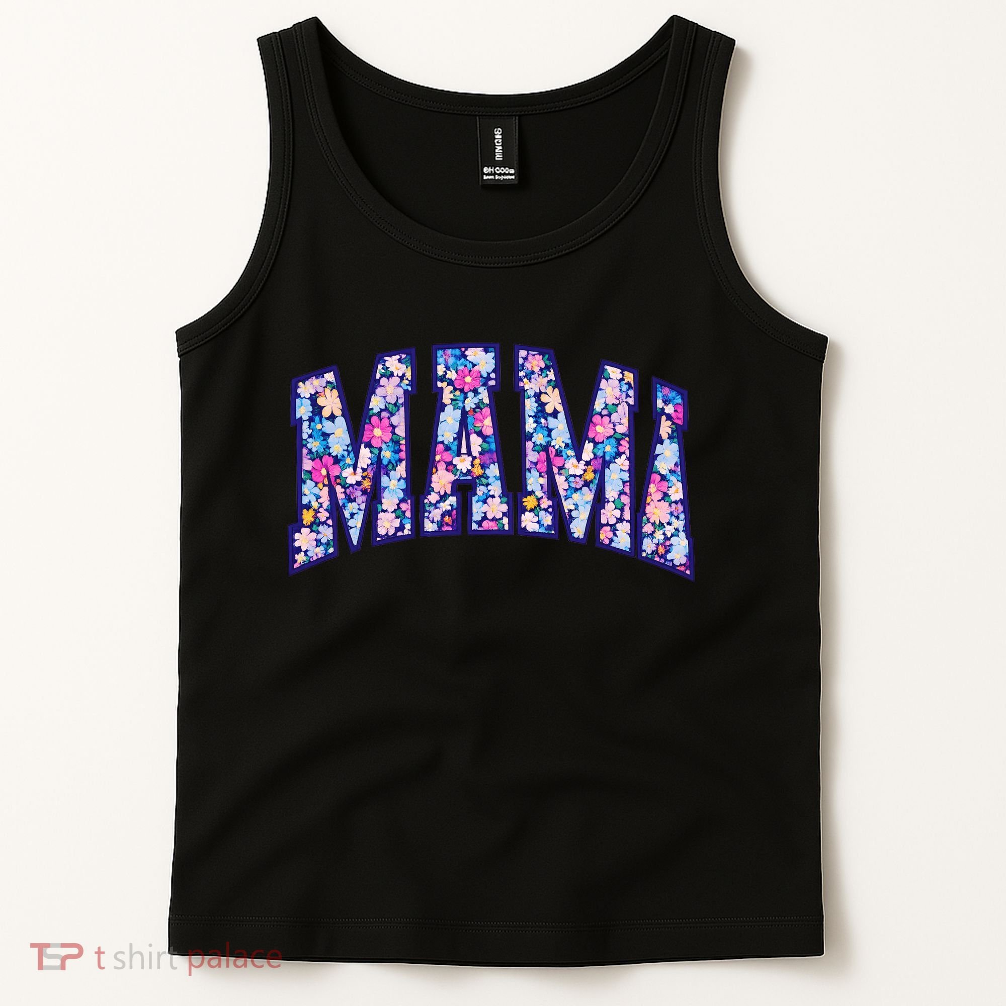 Mama Floral Tank Top