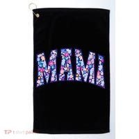 Mama Floral Golf Towel thumb 0