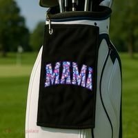 Mama Floral Golf Towel thumb 2