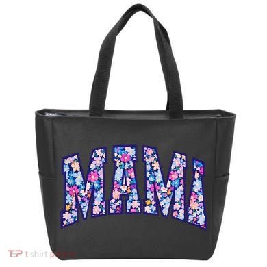 Mama Floral Tote Bag