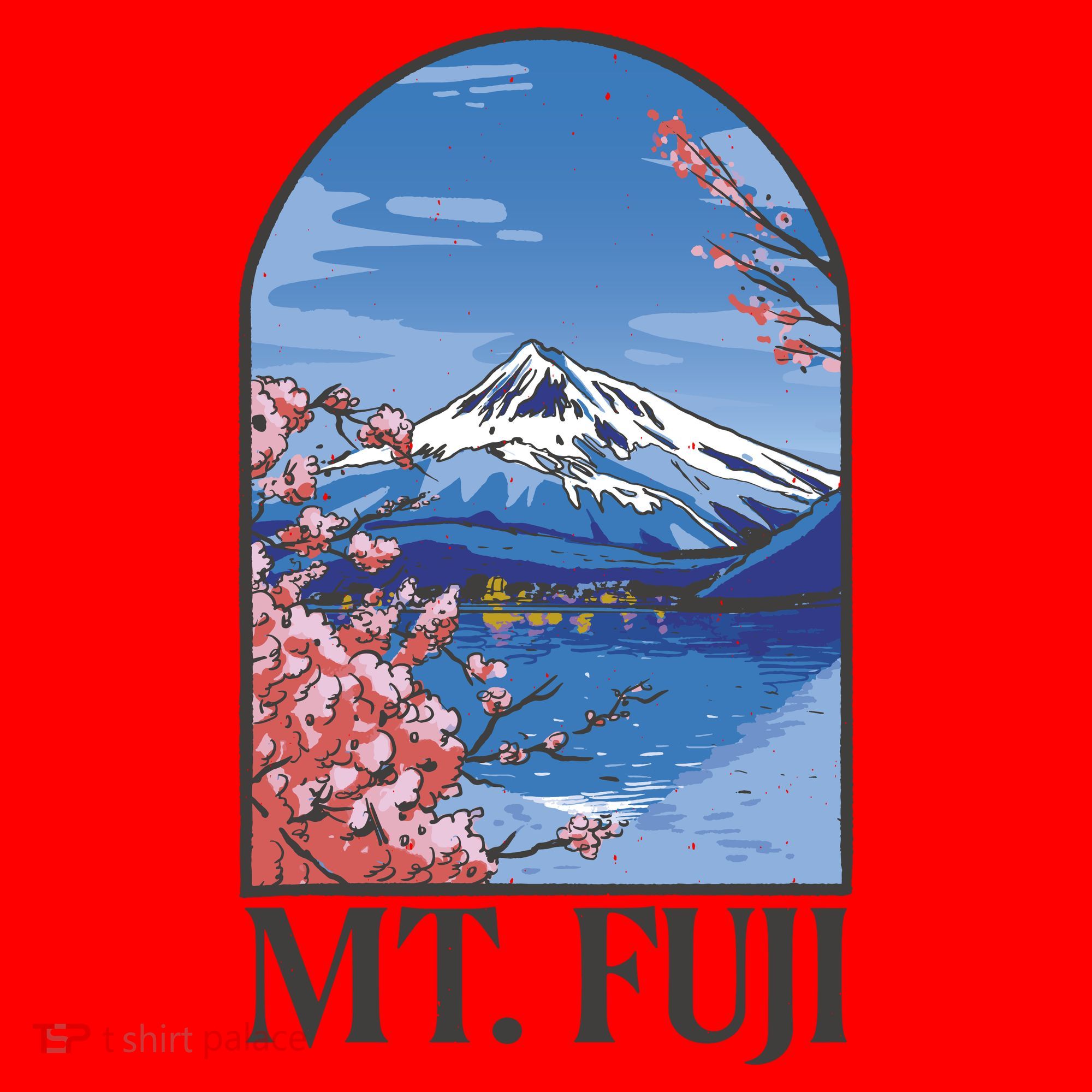 Mt. Fuji Santa Hat