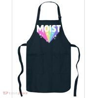 Moist Funny Meme Offensive Weird Cool Hilarious Humorous Apron thumb 0