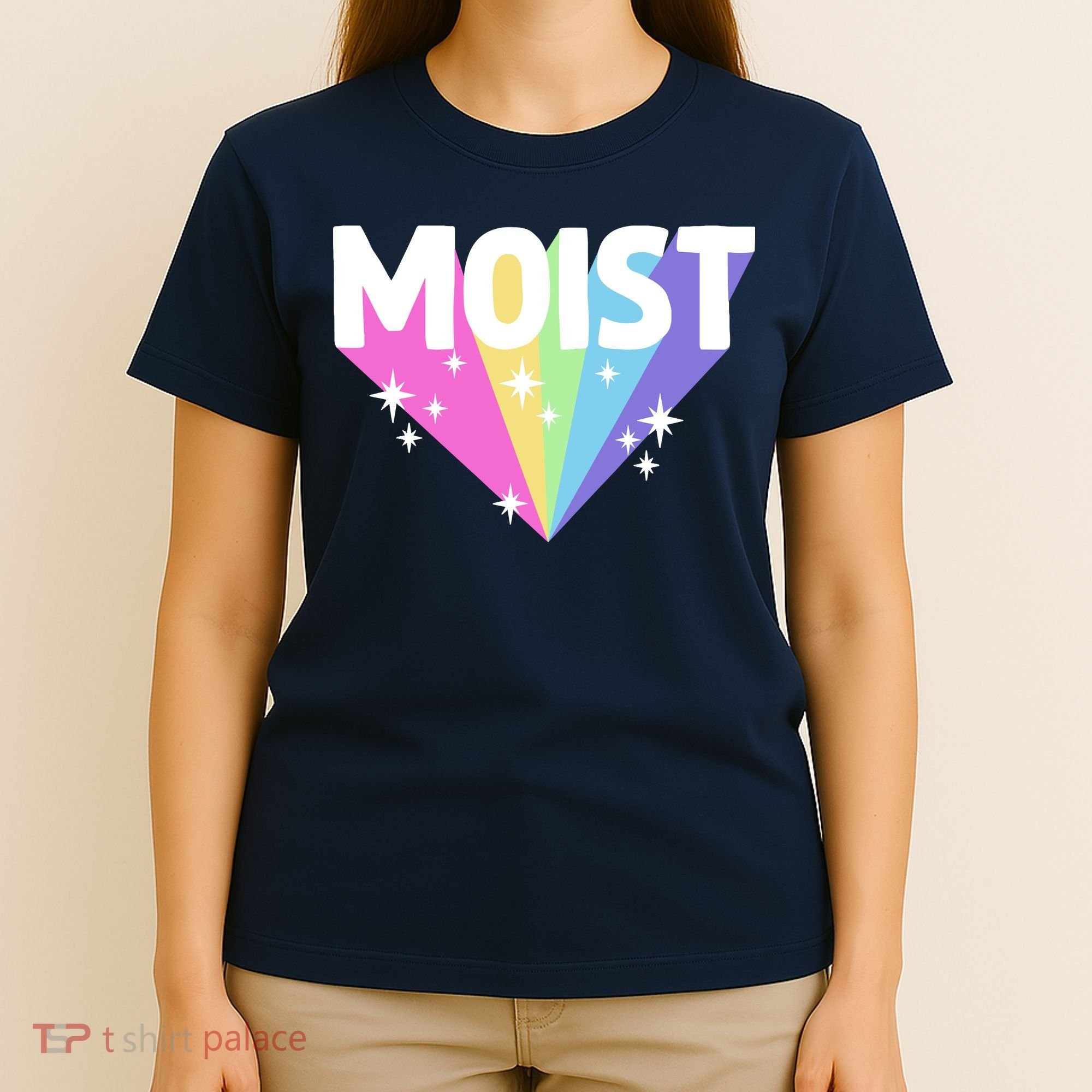 Moist Funny Meme Offensive Weird Cool Hilarious Humorous T-Shirt