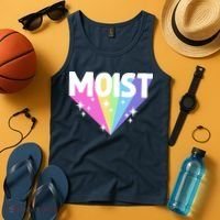 Moist Funny Meme Offensive Weird Cool Hilarious Humorous Tank Top thumb 4
