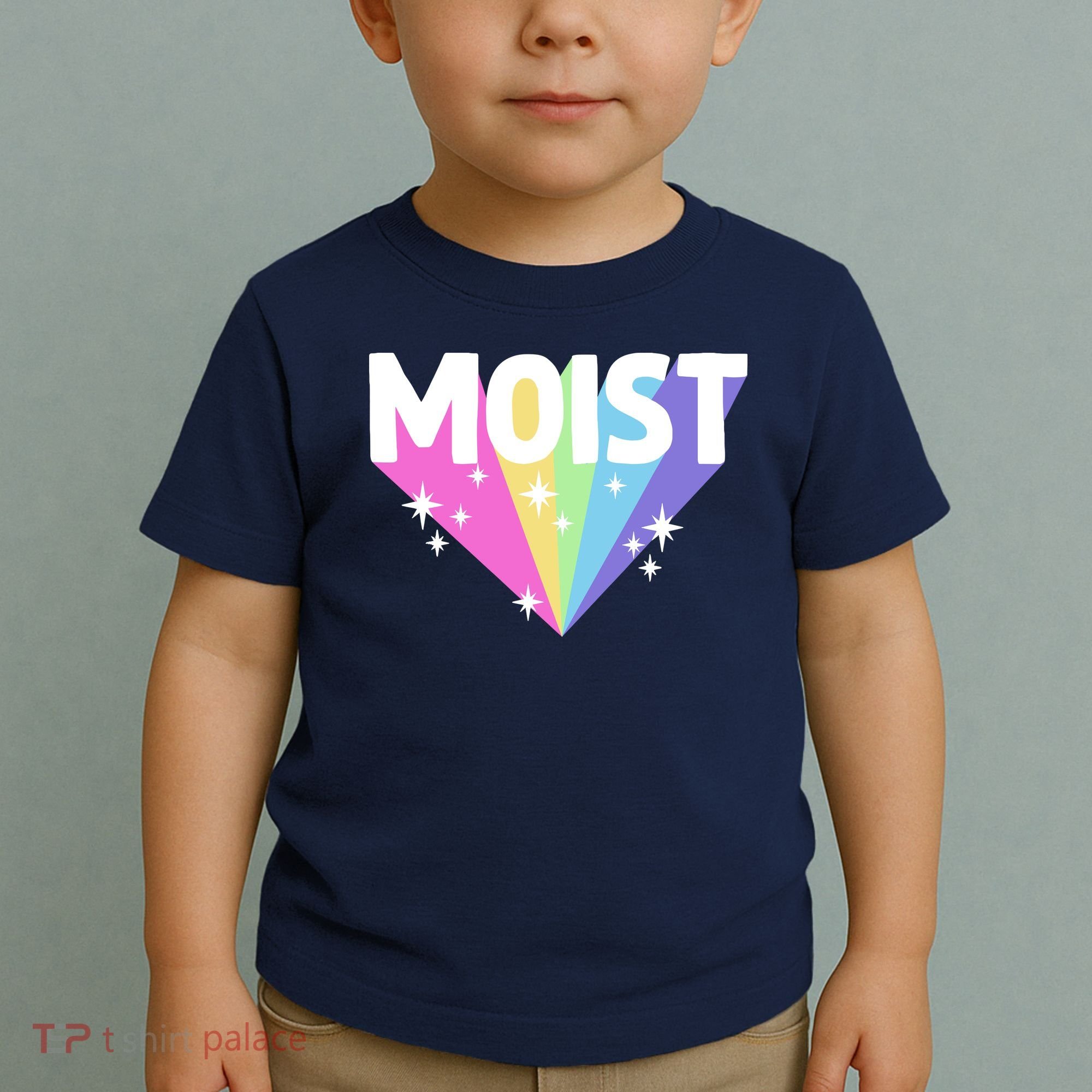 Moist Funny Meme Offensive Weird Cool Hilarious Humorous Toddler T-Shirt