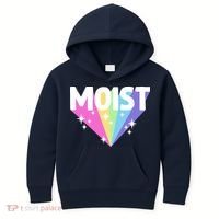Moist Funny Meme Offensive Weird Cool Hilarious Humorous Kids Hoodie thumb 0