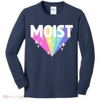 Moist Funny Meme Offensive Weird Cool Hilarious Humorous Kids Long Sleeve Shirt thumb 0