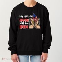 My Favorite Marine Calls Me Nana Women's Sweatshirt thumb 0