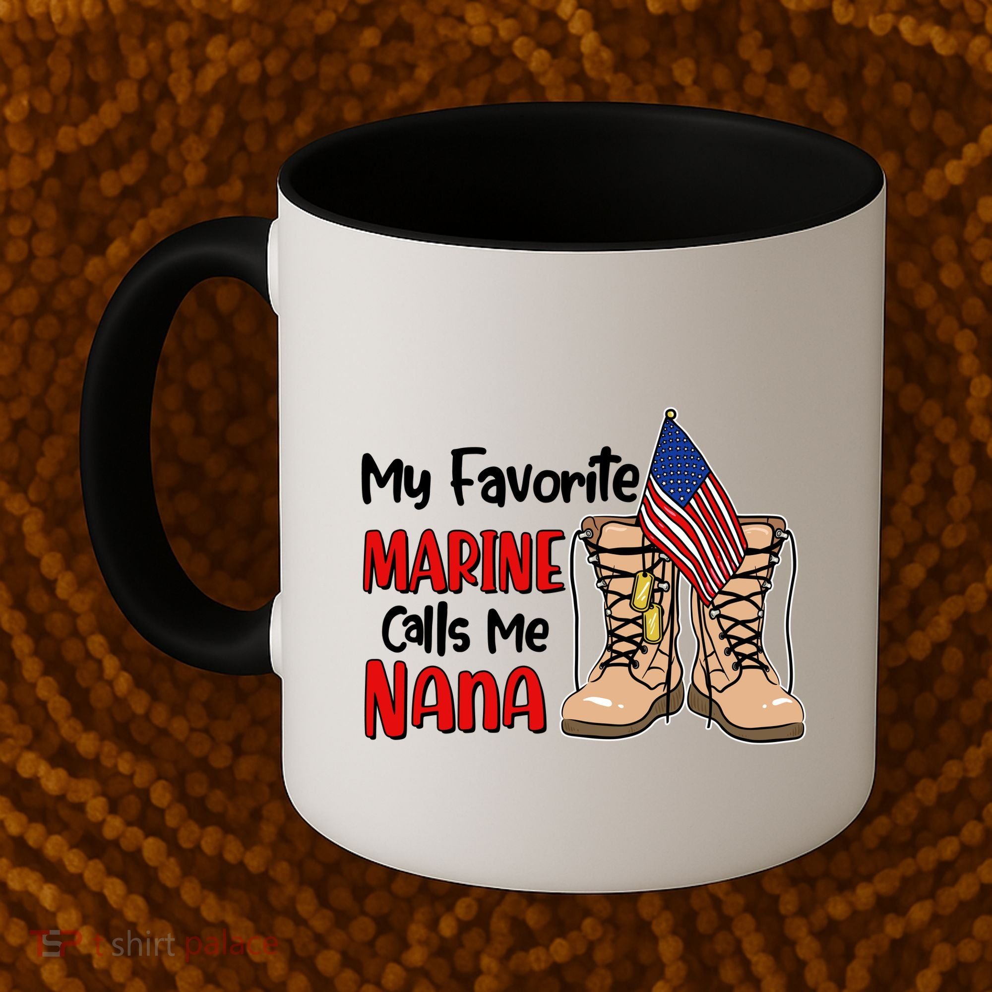 My Favorite Marine Calls Me Nana Coffee Mug