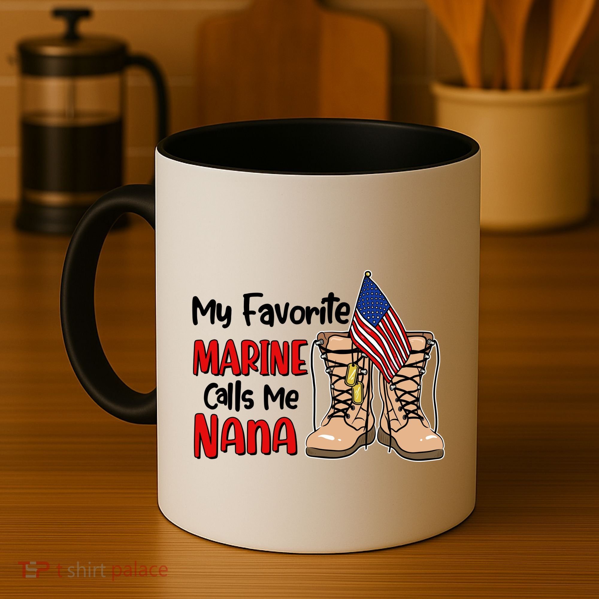 My Favorite Marine Calls Me Nana Coffee Mug