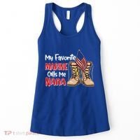 My Favorite Marine Calls Me Nana Women's Tank Top thumb 0