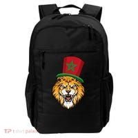 Morocco Flag Moroccan Soccer Supporter For Men Women Backpack thumb 0