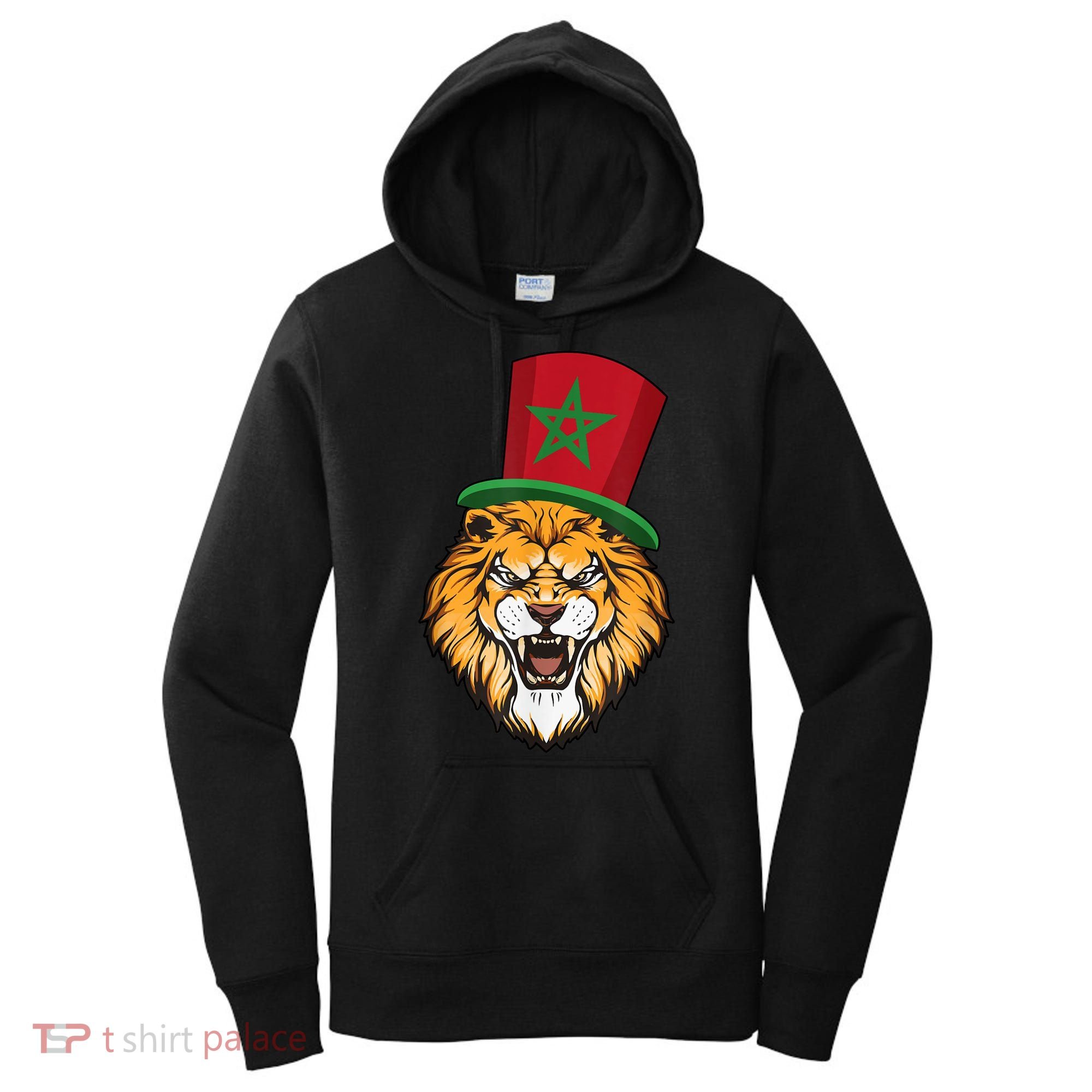 Morocco Flag Moroccan Soccer Supporter For Men Women Women's Hoodie
