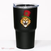 Morocco Flag Moroccan Soccer Supporter For Men Women Tumbler thumb 0