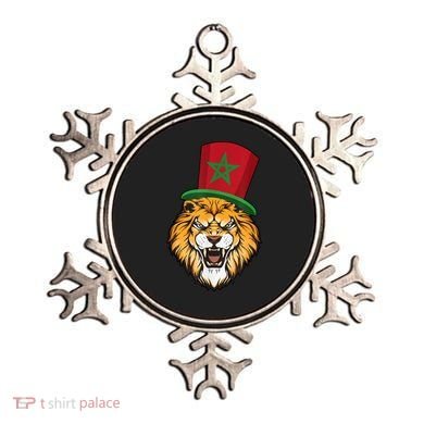 Morocco Flag Moroccan Soccer Supporter For Men Women Ornament