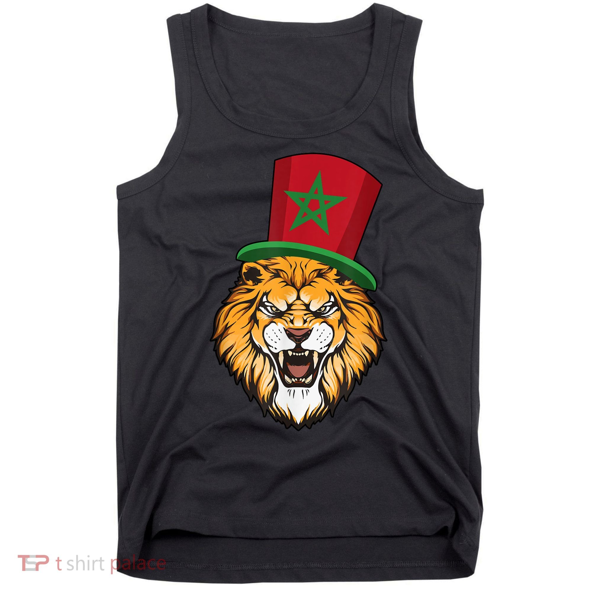 Morocco Flag Moroccan Soccer Supporter For Men Women Tank Top