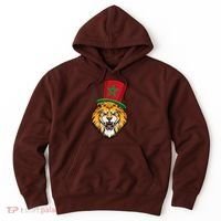 Morocco Flag Moroccan Soccer Supporter For Men Women Hoodie thumb 0