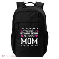 My Favorite Mechanical Engineer Calls Me Mom Mothers Day Backpack thumb 0