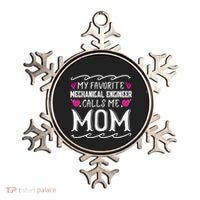 My Favorite Mechanical Engineer Calls Me Mom Mothers Day Ornament thumb 0