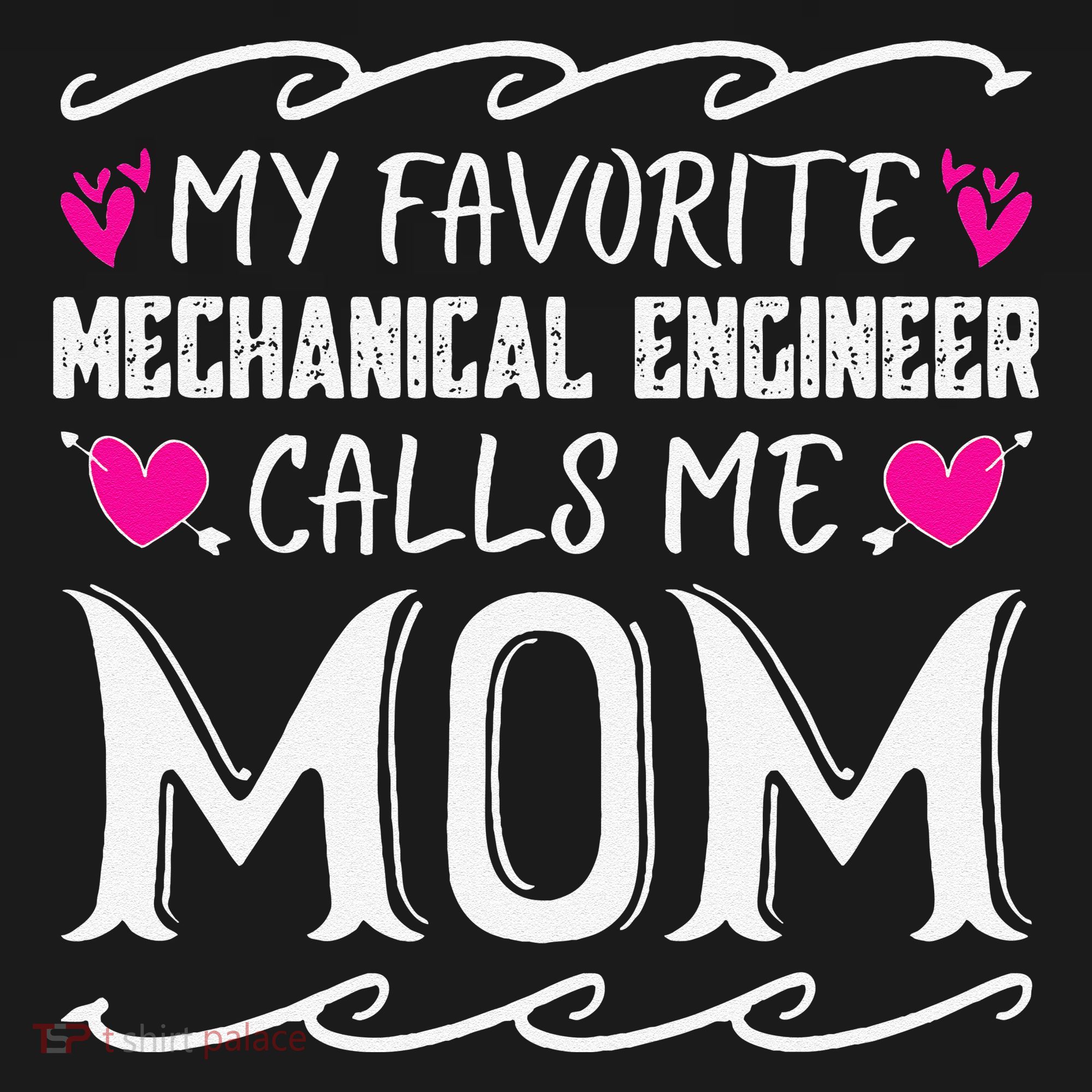 My Favorite Mechanical Engineer Calls Me Mom Mothers Day Ornament