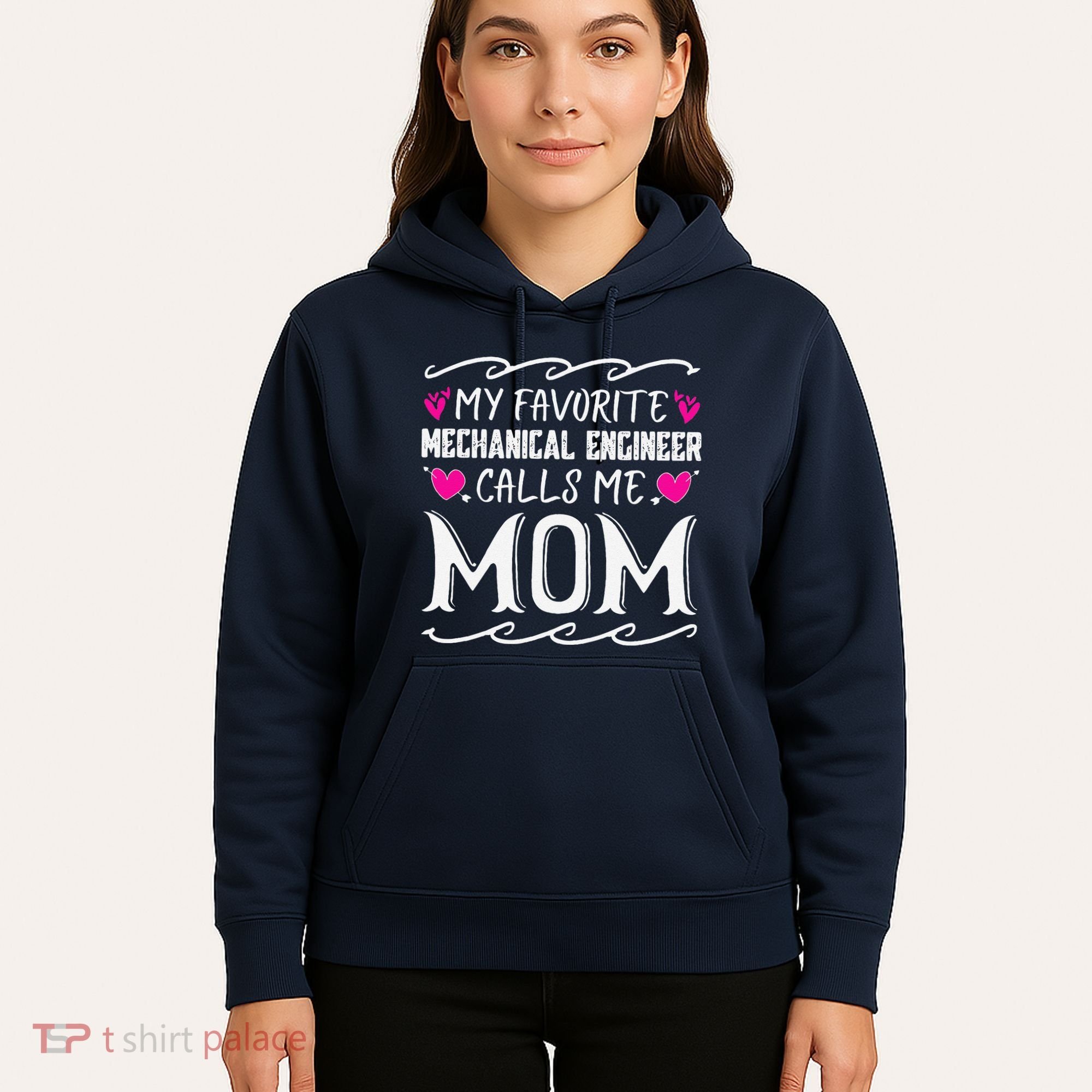 My Favorite Mechanical Engineer Calls Me Mom Mothers Day Hoodie