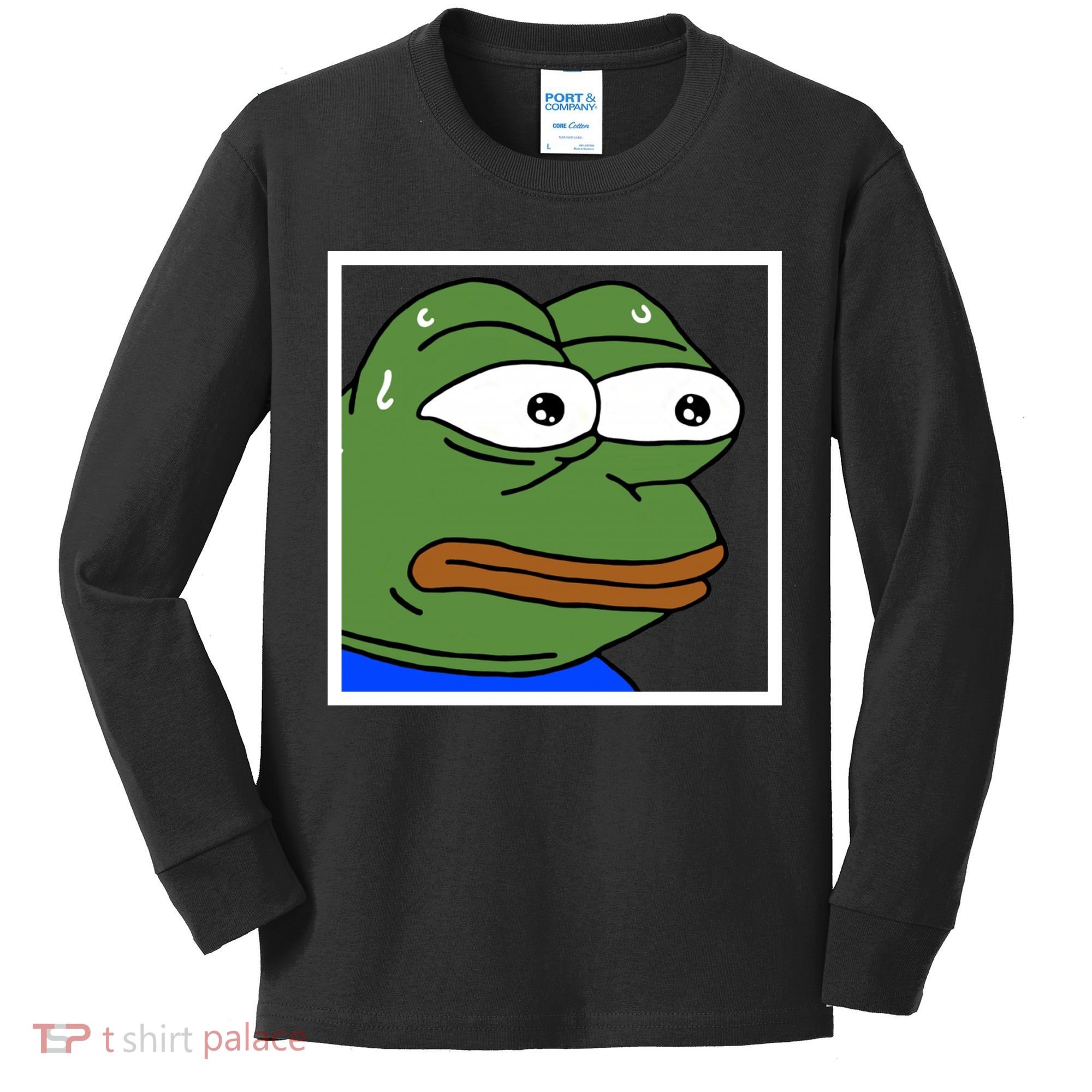Monkah Frog Kids Long Sleeve Shirt