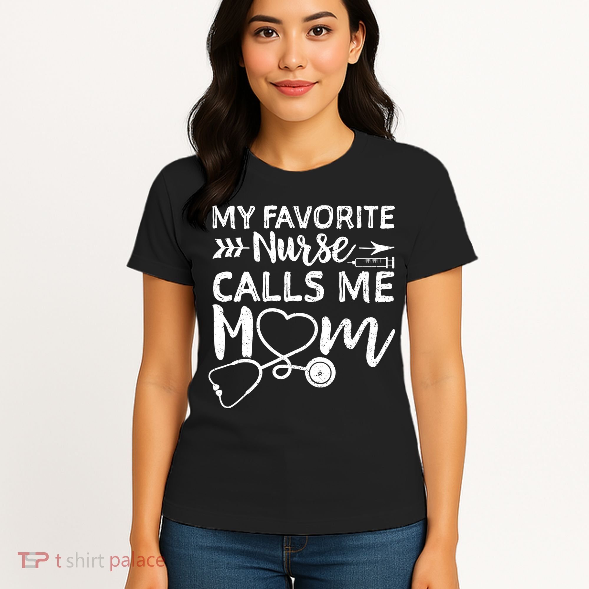 My Favorite Nurse Calls Me Mom Nursing Nurse Life Women's T-Shirt