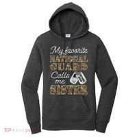 My Favorite National Guard Calls Me Sister Proud Army Sister Women's Hoodie thumb 0