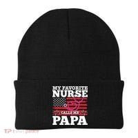 My Favorite Nurse Calls Me Papa Beanie thumb 0