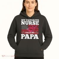 My Favorite Nurse Calls Me Papa Hoodie thumb 5