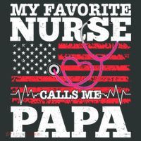 My Favorite Nurse Calls Me Papa Pajama Set thumb 2