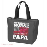 My Favorite Nurse Calls Me Papa Tote Bag thumb 3