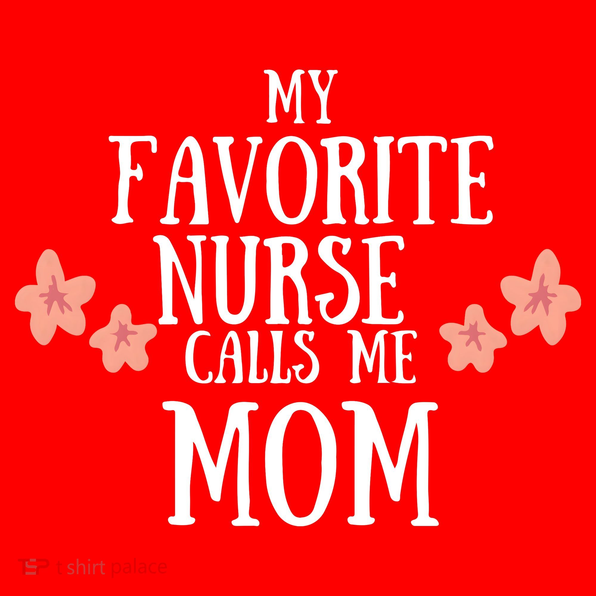 My Favorite Nurse Call Me Mom Mother's Day Gift Santa Hat
