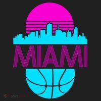 Miami Florida Neon Retro Logo Tumbler thumb 3