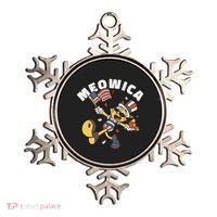 Meowica Fourth Of July Funny Cat Ornament thumb 0