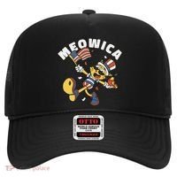 Meowica Fourth Of July Funny Cat Hat thumb 0