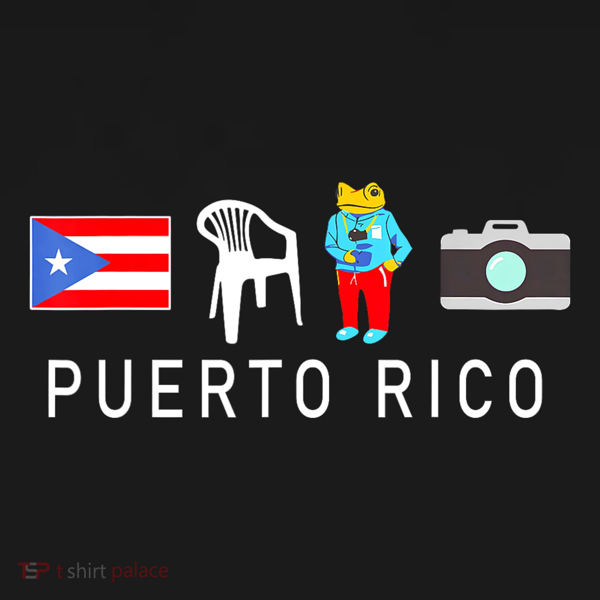 MáS Fotos Puerto Rico Frog Concho Women's Hoodie
