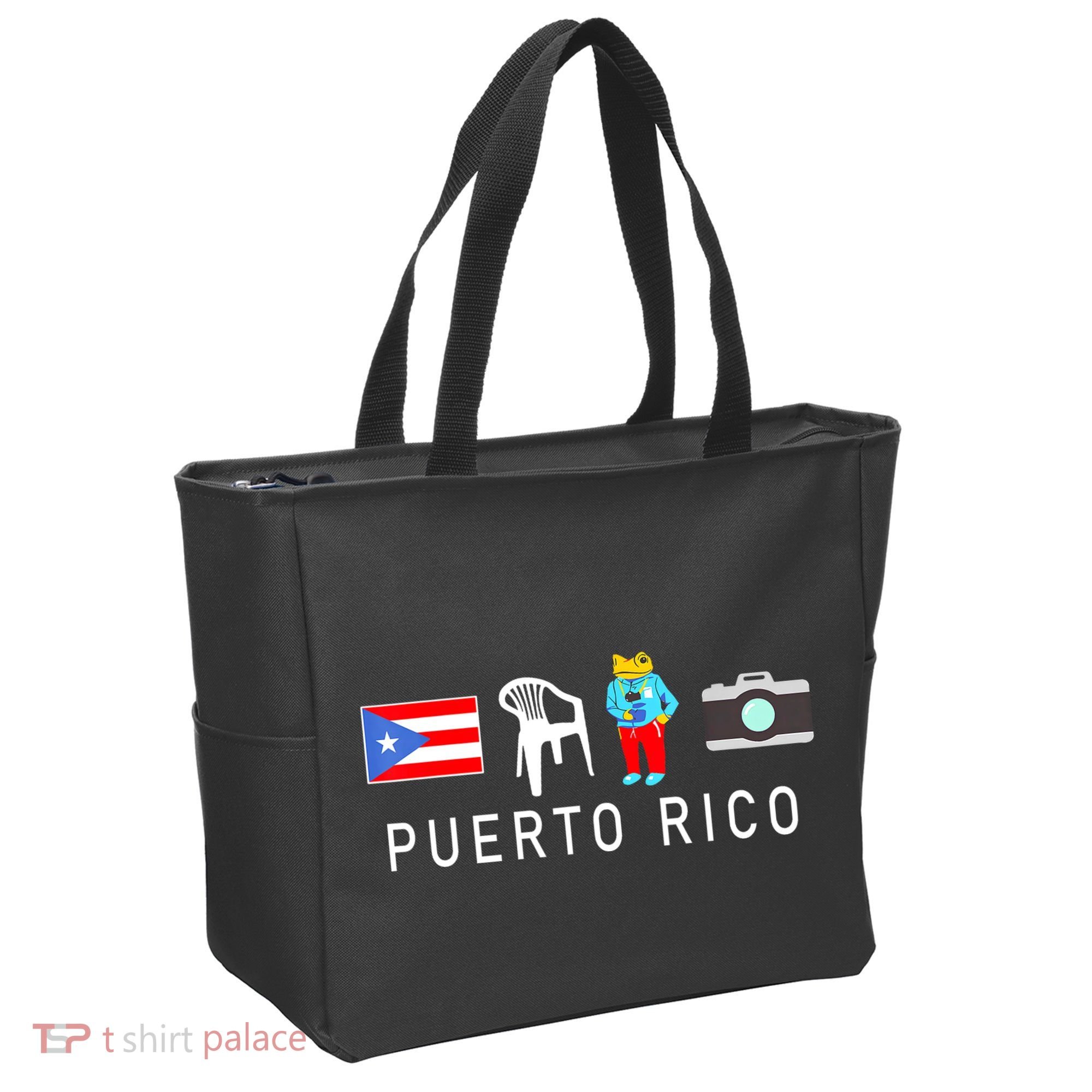 MáS Fotos Puerto Rico Frog Concho Tote Bag