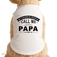 My Favorite People Call Me Papa Doggie Tank thumb 0