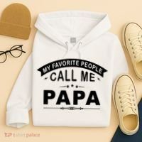 My Favorite People Call Me Papa Hoodie thumb 4