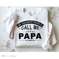 My Favorite People Call Me Papa Sweatshirt thumb 2