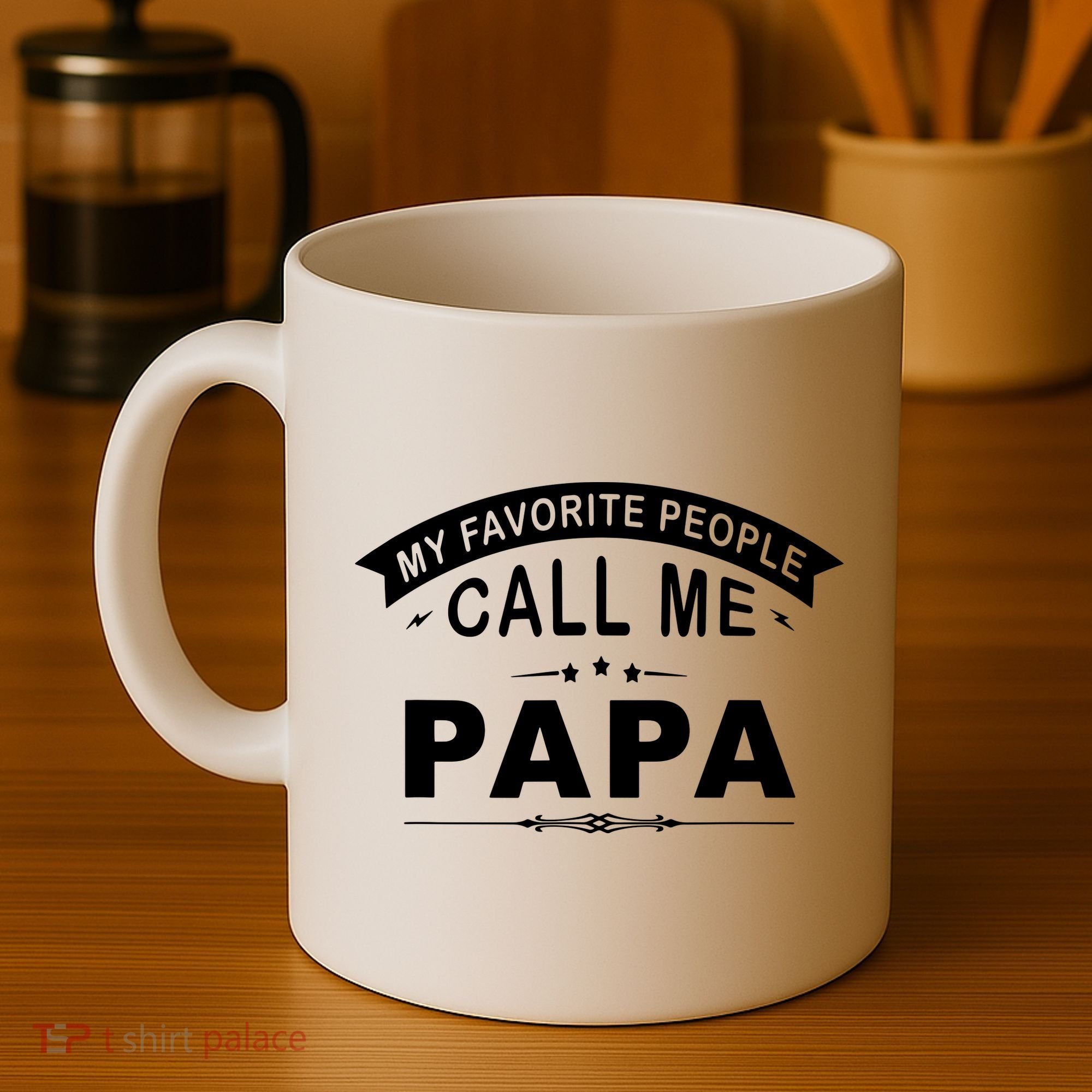 My Favorite People Call Me Papa Coffee Mug