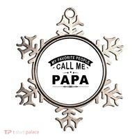 My Favorite People Call Me Papa Ornament thumb 0