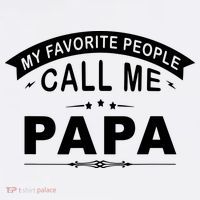 My Favorite People Call Me Papa Ornament thumb 1