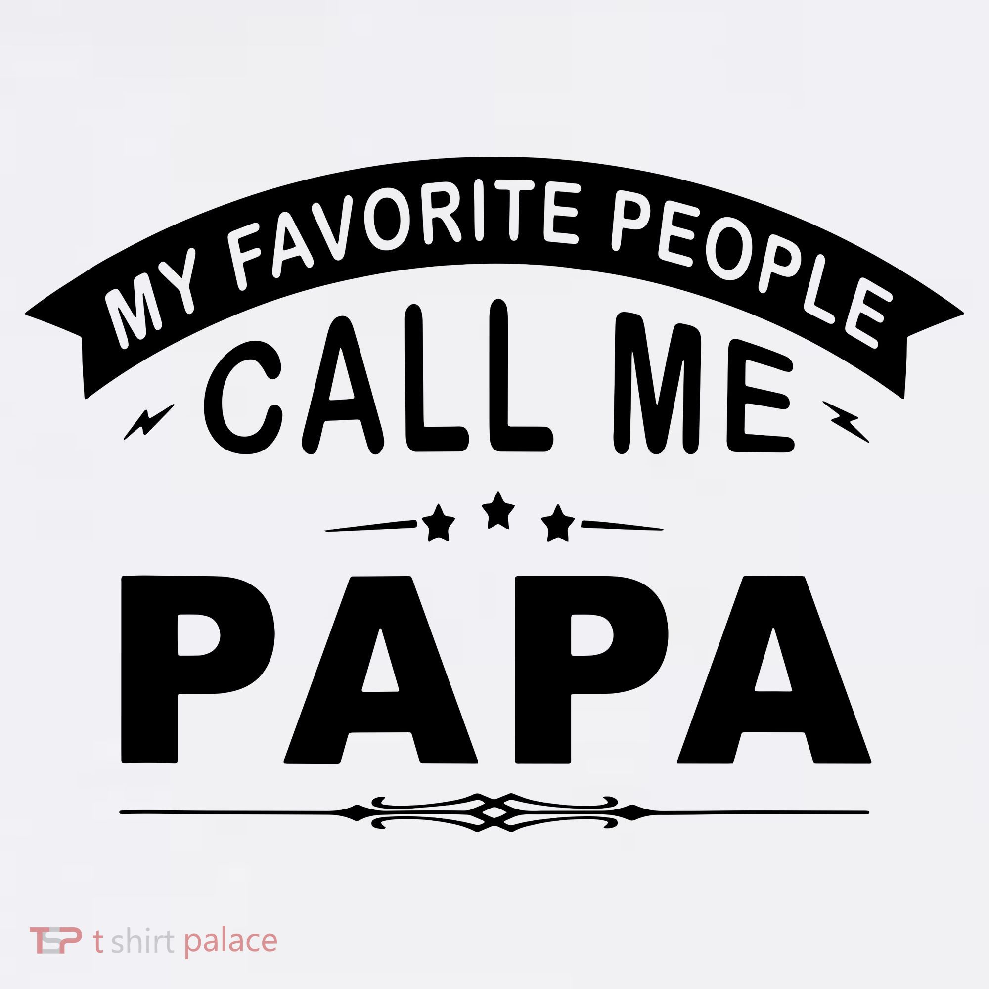 My Favorite People Call Me Papa Ornament