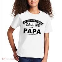 My Favorite People Call Me Papa Kids T-Shirt thumb 2