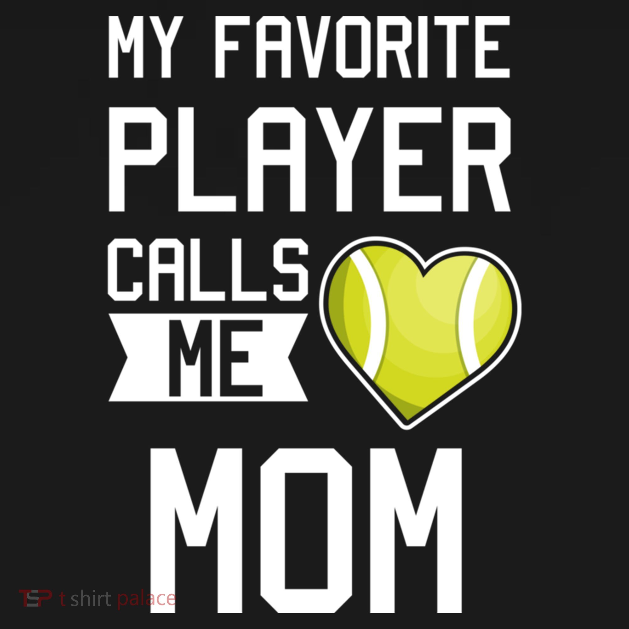 My Favorite Player Calls Me Mom Tennis Mom Racket Great Gift Women's Hoodie