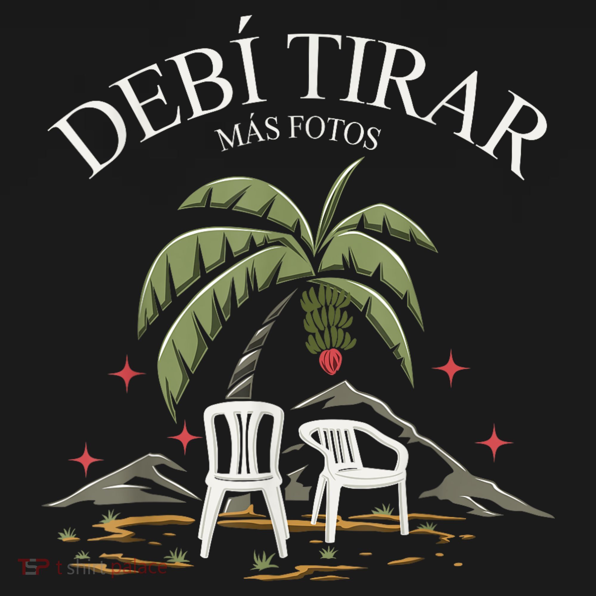 MáS Fotos Puerto Rico Graphic Retro Long Sleeve Shirt
